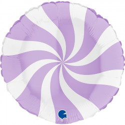SWIRLY WHITE - MATTE LILAC 18" PKT (ITEM WILL BE PLACED ON BACK ORDER AND SHIPPED WHEN AVAILABLE)  