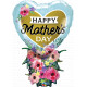 HEART BOUQUET MOTHERS DAY 34" SHAPE GROUP B PKT YTE