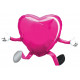 HAPPY HUGS MAGENTA BALLOON BUDDIES AIRWALKER P40 PKT (19" x 26")