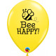 BEE HAPPY 11" YELLOW (25CT) LAC