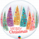 CHRISTMAS TREES & SNOWFLAKES 22" SINGLE BUBBLE YRV