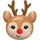 RED-NOSED REINDEER 35" SHAPE GROUP C PKT YZP