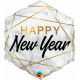 MARBLE RECTANGLES NEW YEAR 20" PKT IM