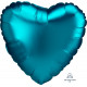 AQUA SATIN LUXE HEART STANDARD S15 PKT A