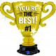 YOU'RE THE BEST CUP 33" SHAPE G PKT