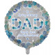 DAD REMEMBRANCE 18" ROUND PKT