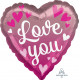 PINK OMBRE LOVE YOU STANDARD S40 PKT