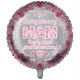 IN LOVING MEMORY MAM REMEMBRANCE 18" ROUND PKT