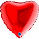 RED HEART 9" FLAT GRABO