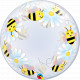 SWEET BEES & DAISIES 24" DECO BUBBLE KAP