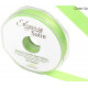 LIME GREEN ELEGANZA DOUBLE FACED SATIN RIBBON 15mm X 20m 