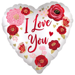 FLOWERS LOVE YOU SATIN LUXE STANDARD S40 PKT