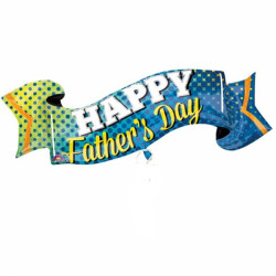 BANNER HAPPY FATHER'S DAY SHAPE SALE