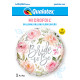 WATERCOLOUR ROSES BRIDE TO BE 18" PKT IF