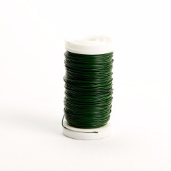 GREEN LACQUERED REEL WIRE 100g 
