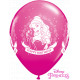 DISNEY PRINCESS BIRTHDAY 11" WILD BERRY, PINK & SPRING LILAC (25CT) LBC