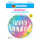 OMBRE DOTS & SPRINKLES BIRTHDAY 18" PKT IF