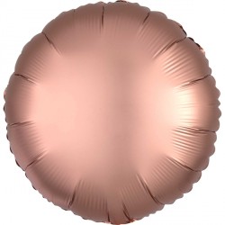 ROSE COPPER SATIN LUXE ROUND STANDARD S15 FLAT SALE