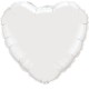 WHITE HEART 4" FLAT Q GX SALE