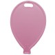 PINK BALLOON SHAPE PLASTIC WEIGHT 100CT SALE