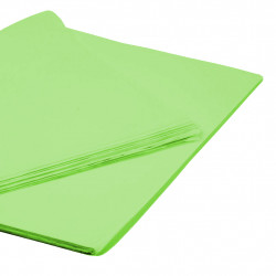 LIME GREEN TISSUE PAPER 50cm x 76cm  (250 SHEETS) SALE