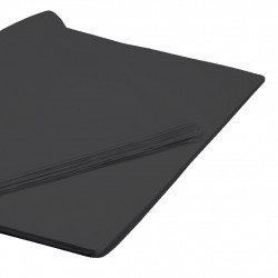 BLACK TISSUE PAPER 50cm x 76cm  (250 SHEETS) SALE