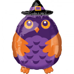 WITCHY OWL JUNIOR SHAPE STANDARD S40 PKT