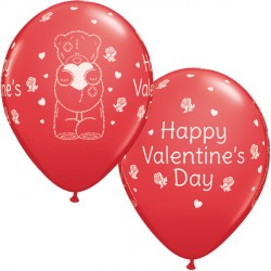 ME TO YOU TATTY TEDDY VALENTINE'S DAY 11" RED (25CT)