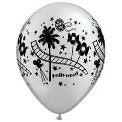 HOLLYWOOD STARS 11" SILVER (25CT)