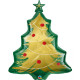 CHRISTMAS TREE BRUSHED GOLD 40" SHAPE GROUP PKT YZP  (LIMITED STOCK) SALE