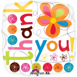 THANK YOU COLOURFUL FLOWERS STANDARD S40 PKT (LIMITED STOCK) SALE