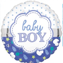 BABY BOY SCALLOP STANDARD S40 PKT (LIMITED STOCK) SALE
