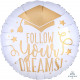 FOLLOW YOUR DREAMS WHITE & GOLD STANDARD S40 PKT