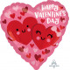 HEARTS IN LOVE HAPPY VALENTINE'S DAY STANDARD S40 PKT