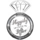 HAPPILY EVER AFTER RING SHAPE P35 PKT