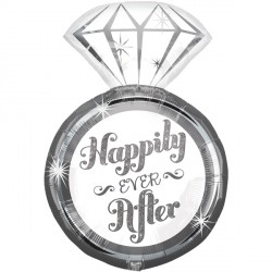 HAPPILY EVER AFTER RING SHAPE P35 PKT (18" x 27") (LIMITED STOCK) SALE