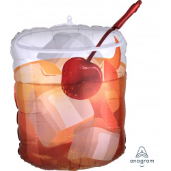 OLD FASHIONED DRINK SHAPE P35 PKT (18" x 23") (LIMITED STOCK) SALE