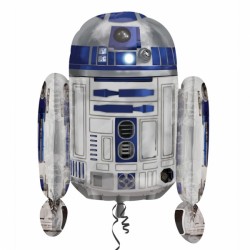 STAR WARS R2-D2 MULTI BALLOON SHAPE P40 PKT
