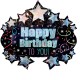 BRILLIANT BIRTHDAY MARQUEE SHAPE P50 PKT  (31" x 28") (LIMITED STOCK) SALE