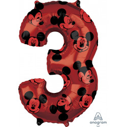MICKEY MOUSE FOREVER 3 SHAPE L26 PKT (17" x 26")