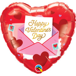 LOVE LETTER HAPPY VALENTINE'S DAY 18" PKT IF