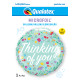 PETITE FLORAL THINKING OF YOU 18" PKT IF