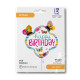 COLOURFUL BUTTERFLY FRAME HAPPY BIRTHDAY GRABO 30" SHAPE G PKT