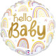 HELLO BABY RAINBOWS GRABO 9" FLAT (PRE ORDER)