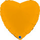 MUSTARD MATTE HEART 18" GRABO PKT (PRE ORDER)