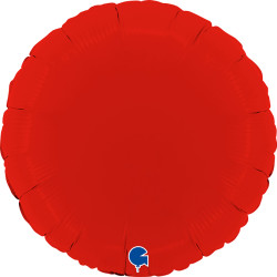 RED MATTE ROUND 18" GRABO PKT (PRE ORDER)