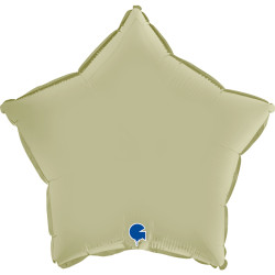 OLIVE GREEN SATIN STAR 18" GRABO PKT (PRE ORDER)