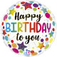 STARS & DOTS HAPPY BIRTHDAY TO YOU GRABO 9" FLAT (PRE ORDER)