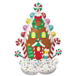 GINGERBREAD HOUSE P70 AIRLOONZ PKT (32" X 51")