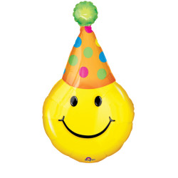 PARTY HAT SMILES MINI SHAPE A30 FLAT